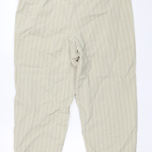 Slimma Womens Beige   Trousers  Size 18 L25 in