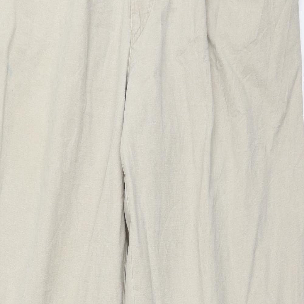 Meyer Mens Beige   Trousers  Size 34 in L34 in