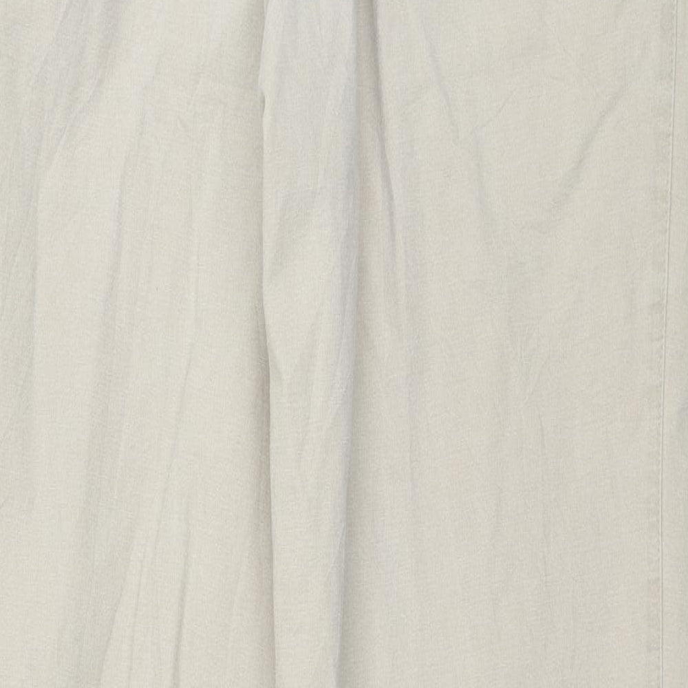 Meyer Mens Beige   Trousers  Size 34 in L34 in