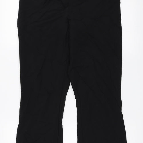 George Womens Black   Trousers  Size 12 L28 in