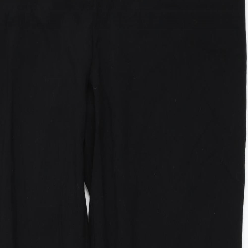 Marks and Spencer Womens Black   Trousers  Size 16 L32.5 in