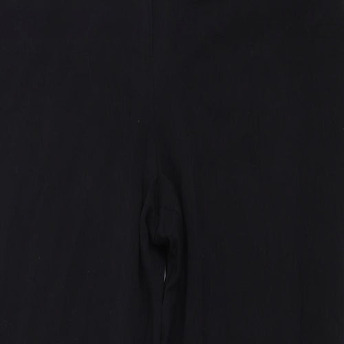 Marks and Spencer Womens Black   Trousers  Size 12 L27.5 in