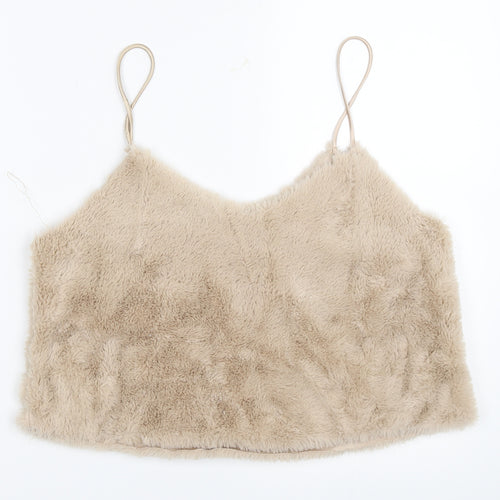 FOREVER 21 Womens Beige   Camisole Blouse Size S