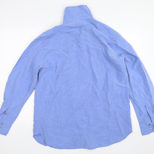 NEXT Mens Blue    Button-Up Size L