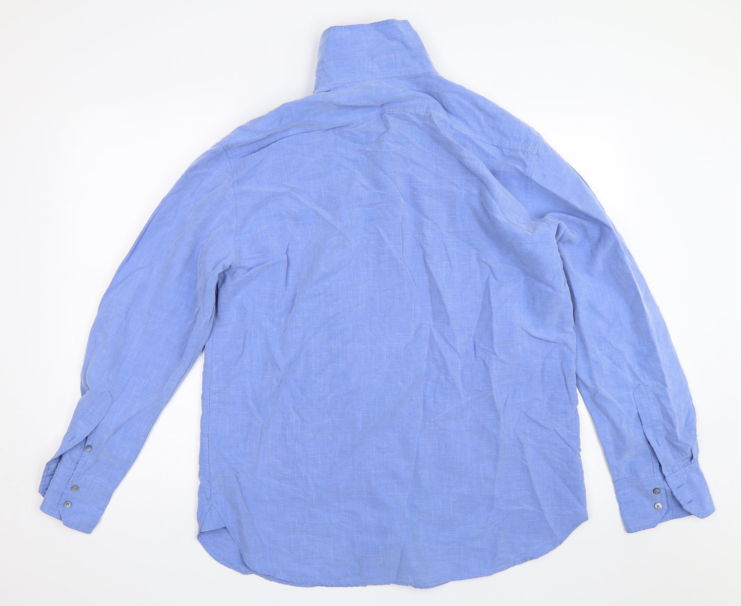 NEXT Mens Blue    Button-Up Size L