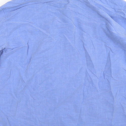 NEXT Mens Blue    Button-Up Size L