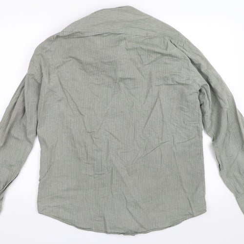 NEXT Mens Green    Button-Up Size 15.5