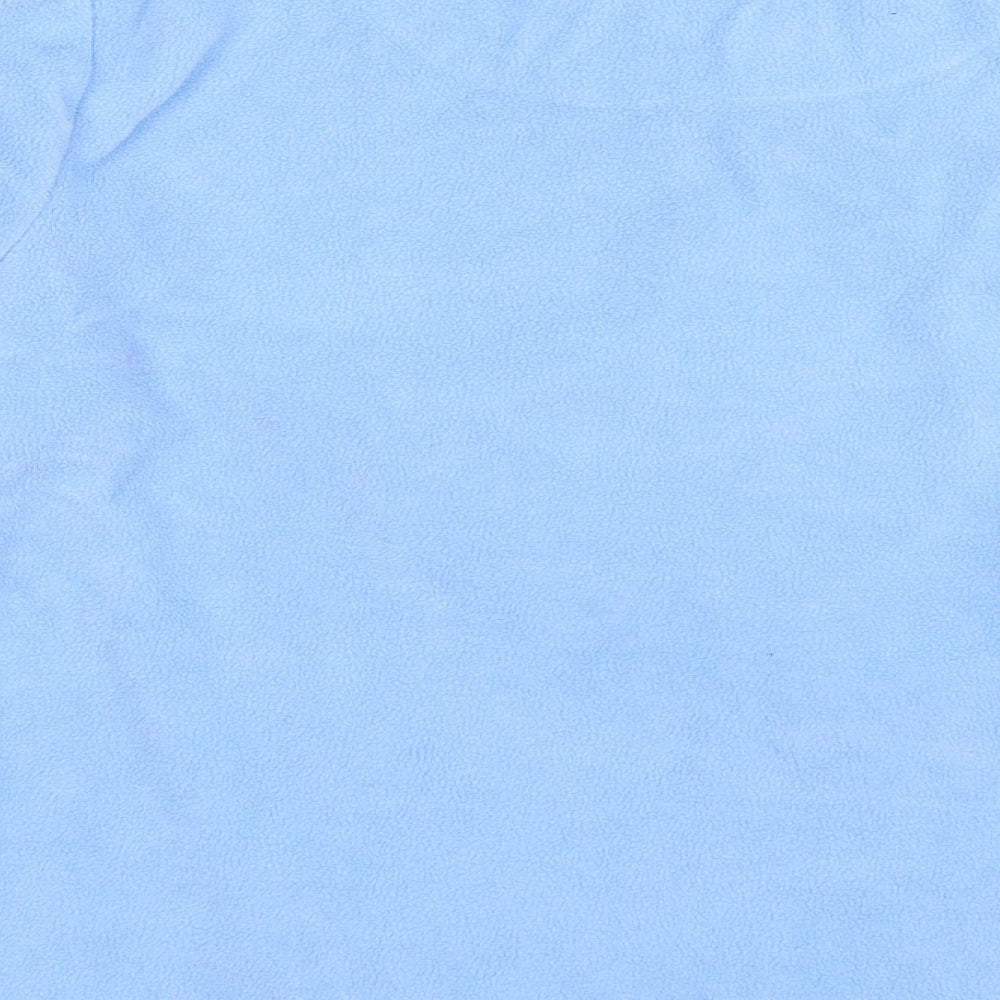 Preworn Womens Blue Solid  Top Pyjama Top Size 10  - penguin