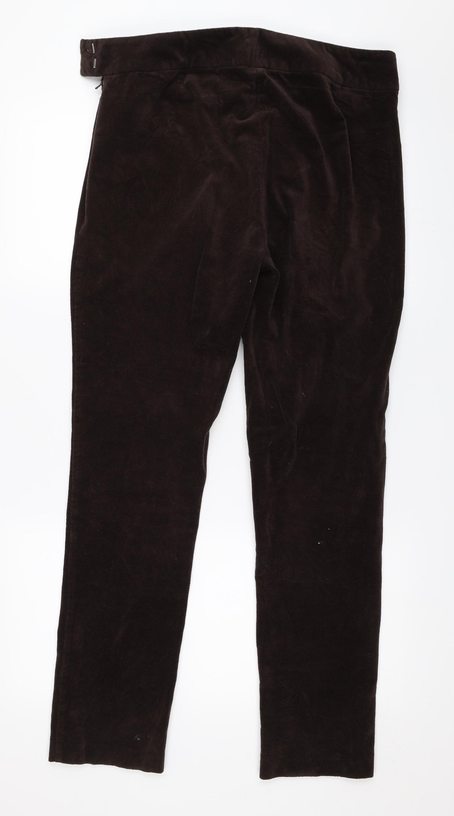 EAST Womens Brown   Trousers  Size 12 L29.5 in