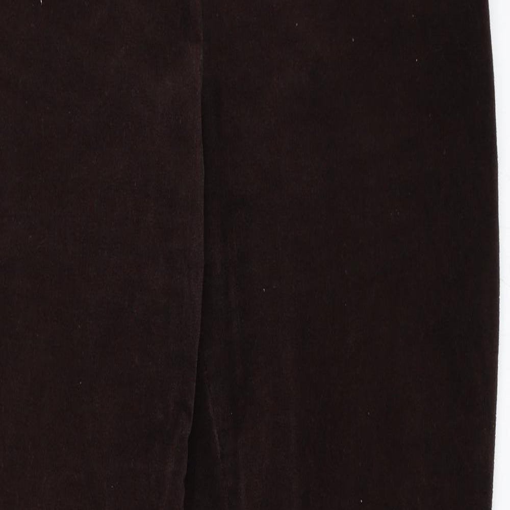 EAST Womens Brown   Trousers  Size 12 L29.5 in