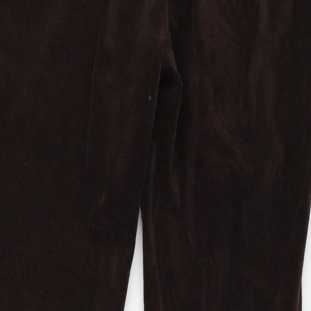 EAST Womens Brown   Trousers  Size 12 L29.5 in