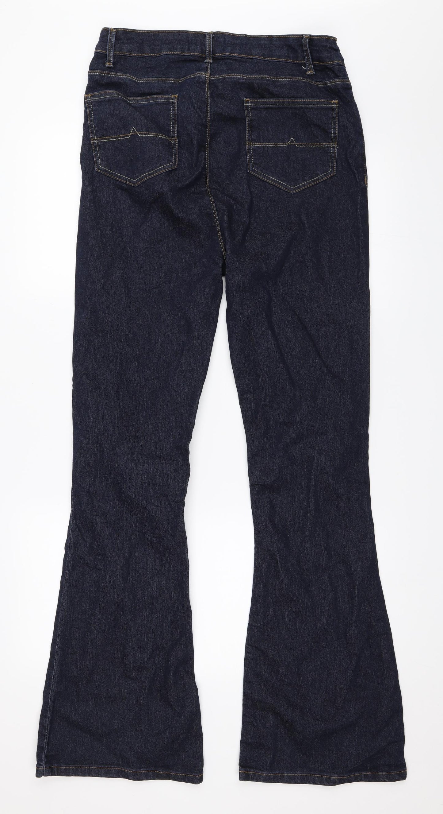 Daisy Womens Blue  Denim Bootcut Jeans Size 14 L32 in