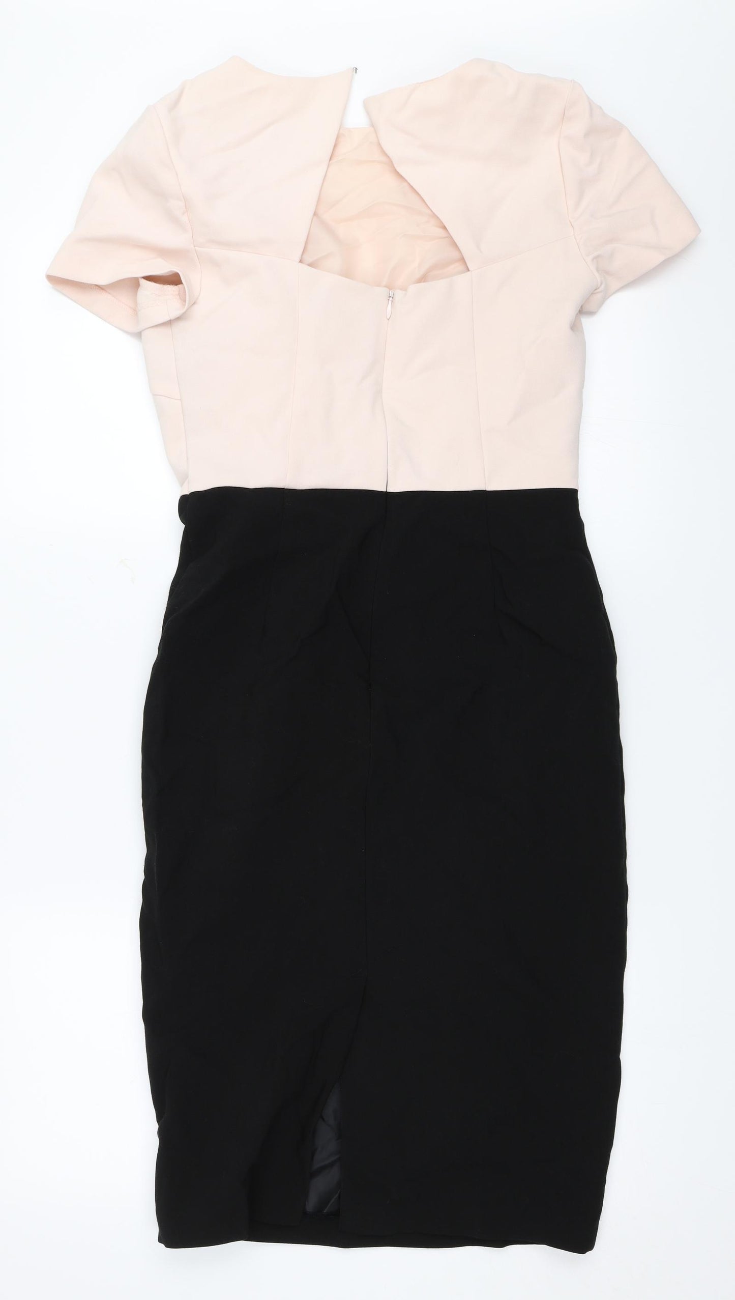 Marks and Spencer Womens Pink   Pencil Dress  Size 8