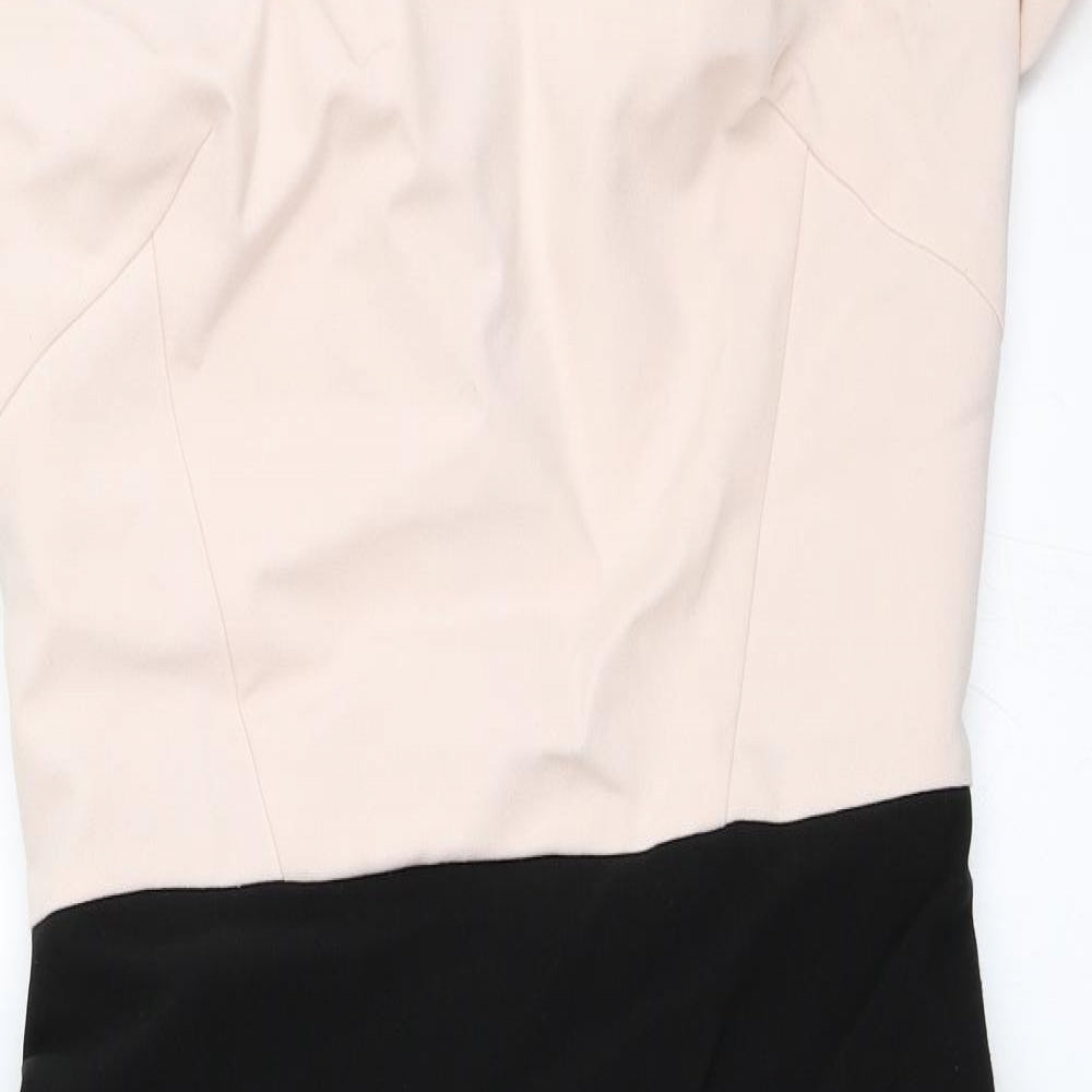 Marks and Spencer Womens Pink   Pencil Dress  Size 8