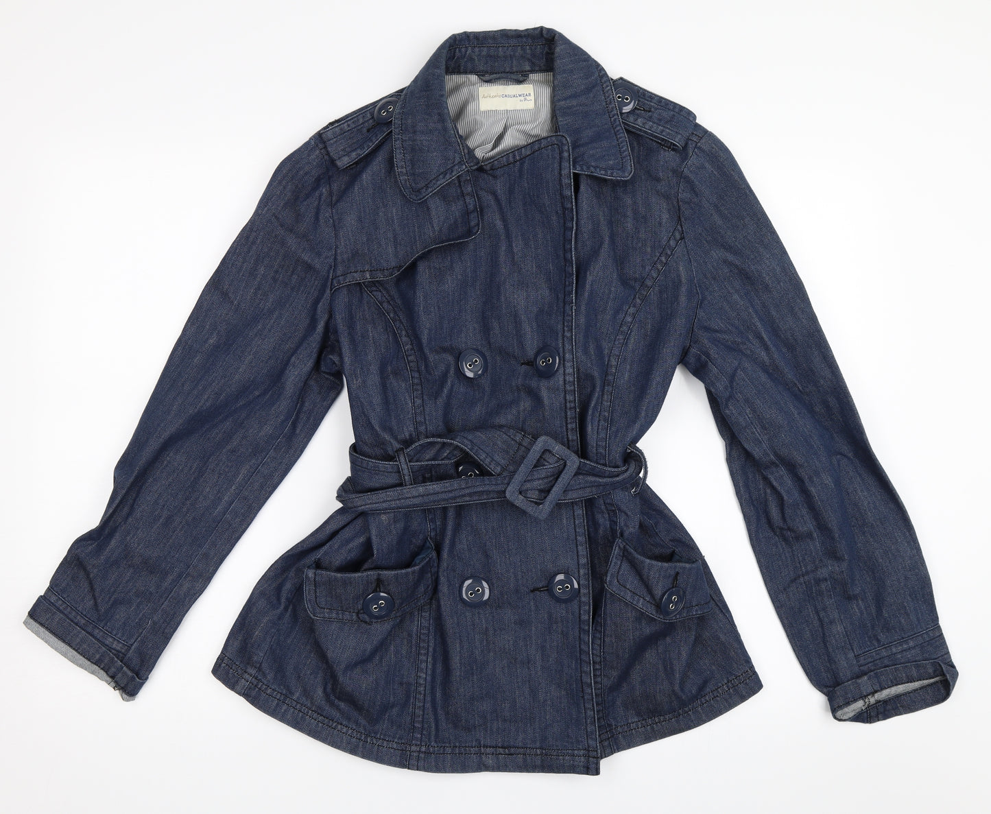 BHS Womens Blue  Denim Jacket  Size 16