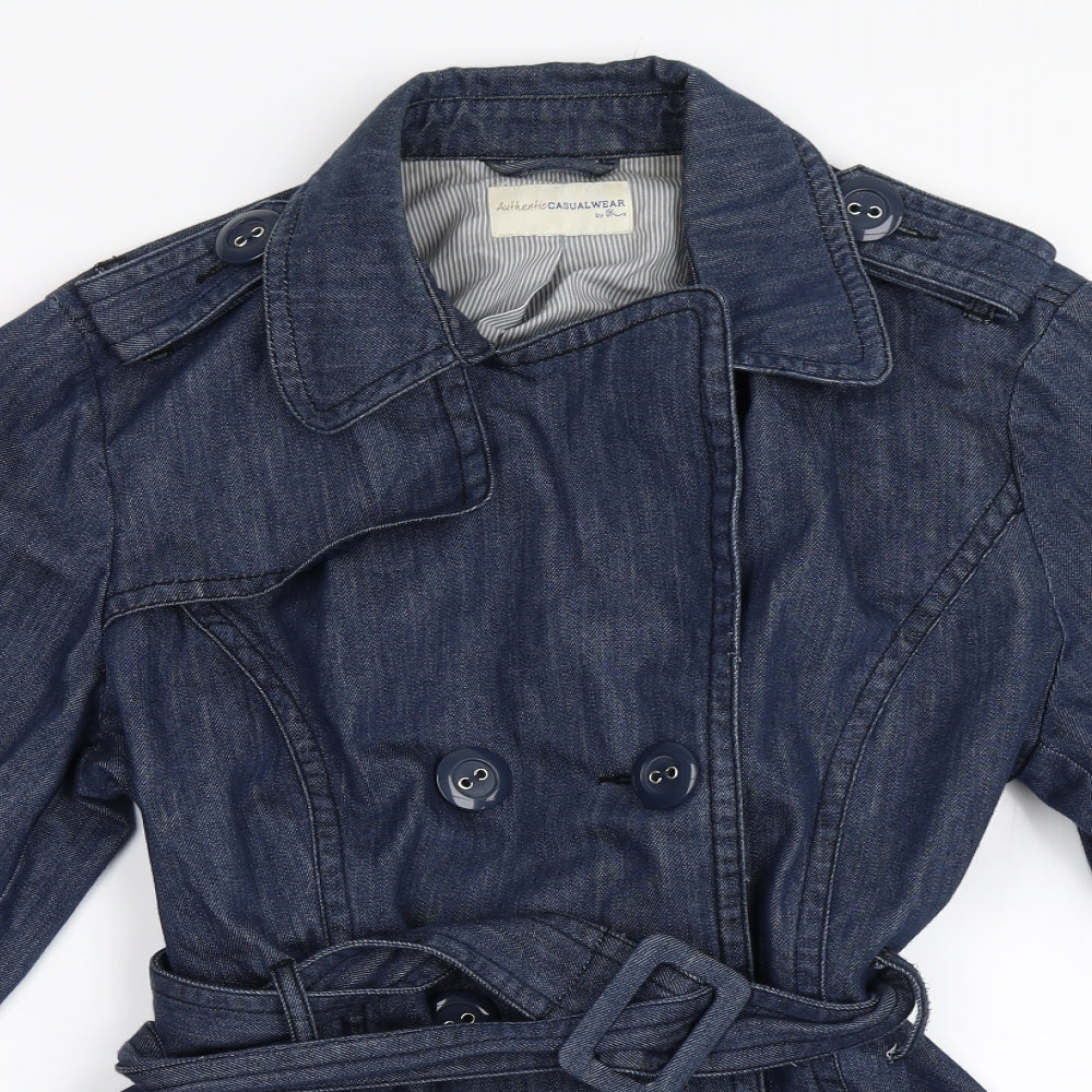 BHS Womens Blue  Denim Jacket  Size 16