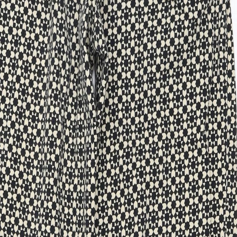 H&M Womens Beige   Capri Trousers Size 34 L24 in
