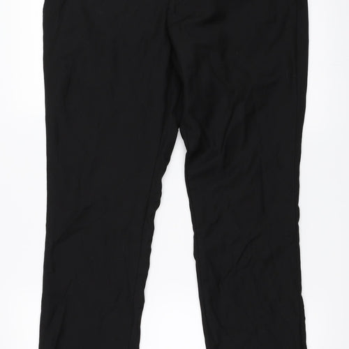 Burton Mens Black   Trousers  Size 32 in L31 in