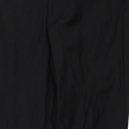 Burton Mens Black   Trousers  Size 32 in L31 in