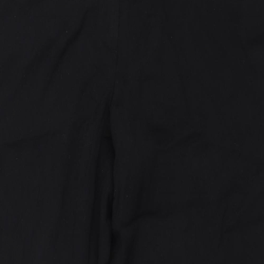 Marks and Spencer Womens Black   Trousers  Size 12 L28 in