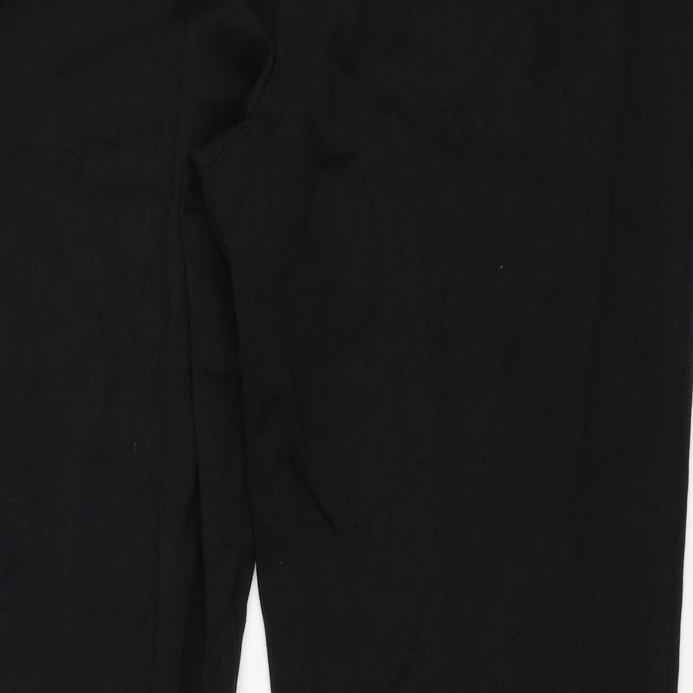 Marks and Spencer Womens Black   Trousers  Size 12 L28 in