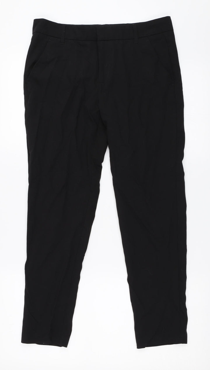 Stradivarius Womens Black Trousers Size 36 L26 in