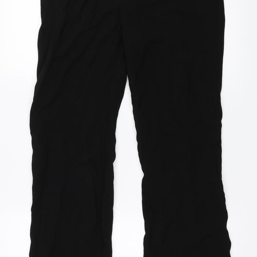 Booths Womens Black   Trousers  Size 8 L31 in