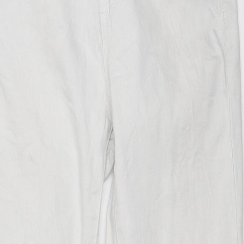 Gap Womens White  Denim Skinny Jeans Size 27 in L26 in