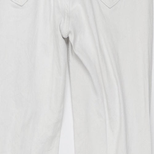 Gap Womens White  Denim Skinny Jeans Size 27 in L26 in