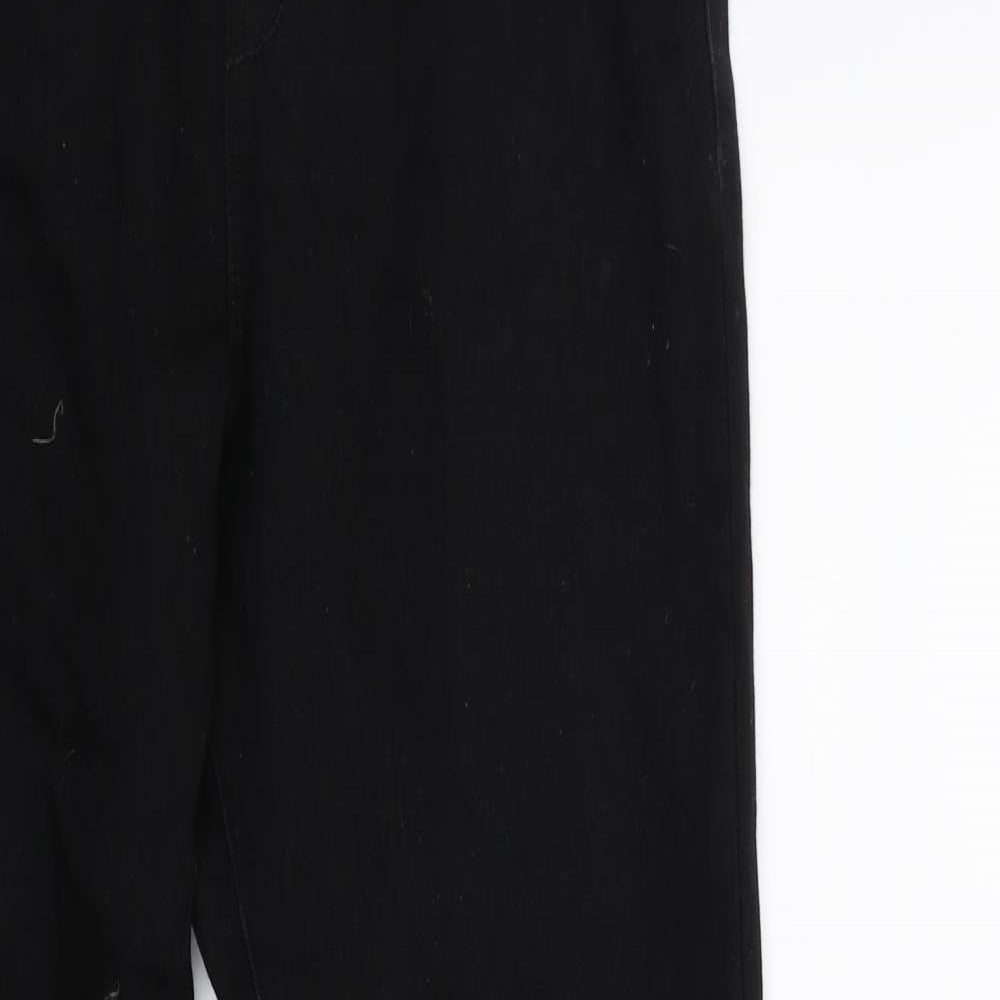George Womens Black  Denim Jegging Jeans Size 12 L27 in