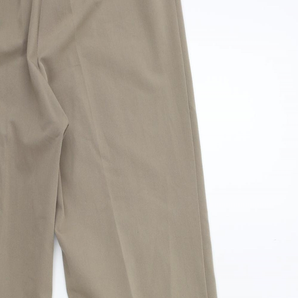 Preworn Womens Brown   Trousers  Size 32 in L28 in
