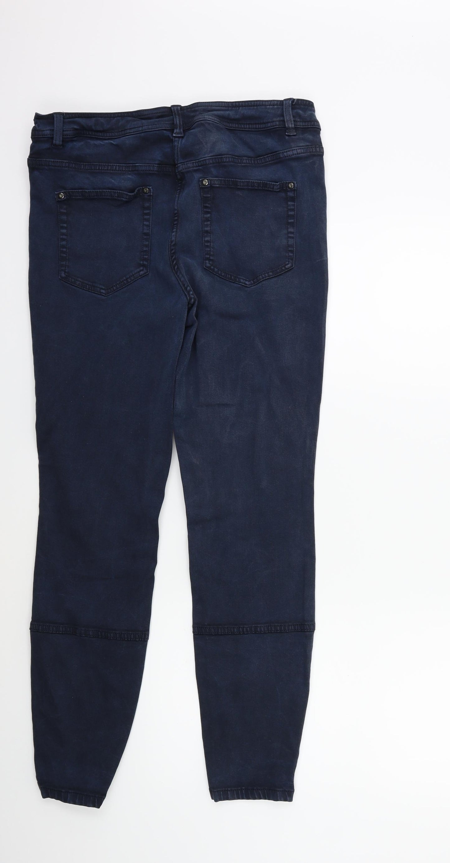 NEXT Womens Blue  Denim Skinny Jeans Size 14 L27 in