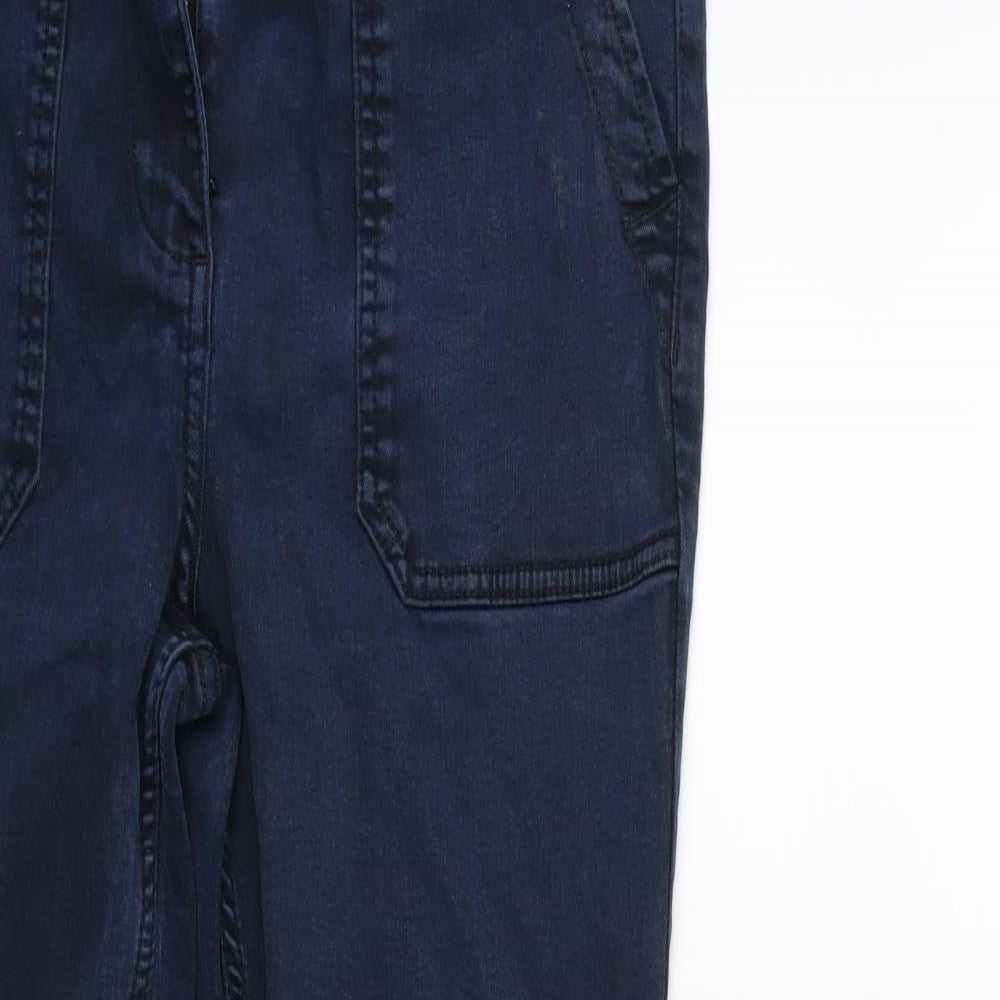 NEXT Womens Blue  Denim Skinny Jeans Size 14 L27 in