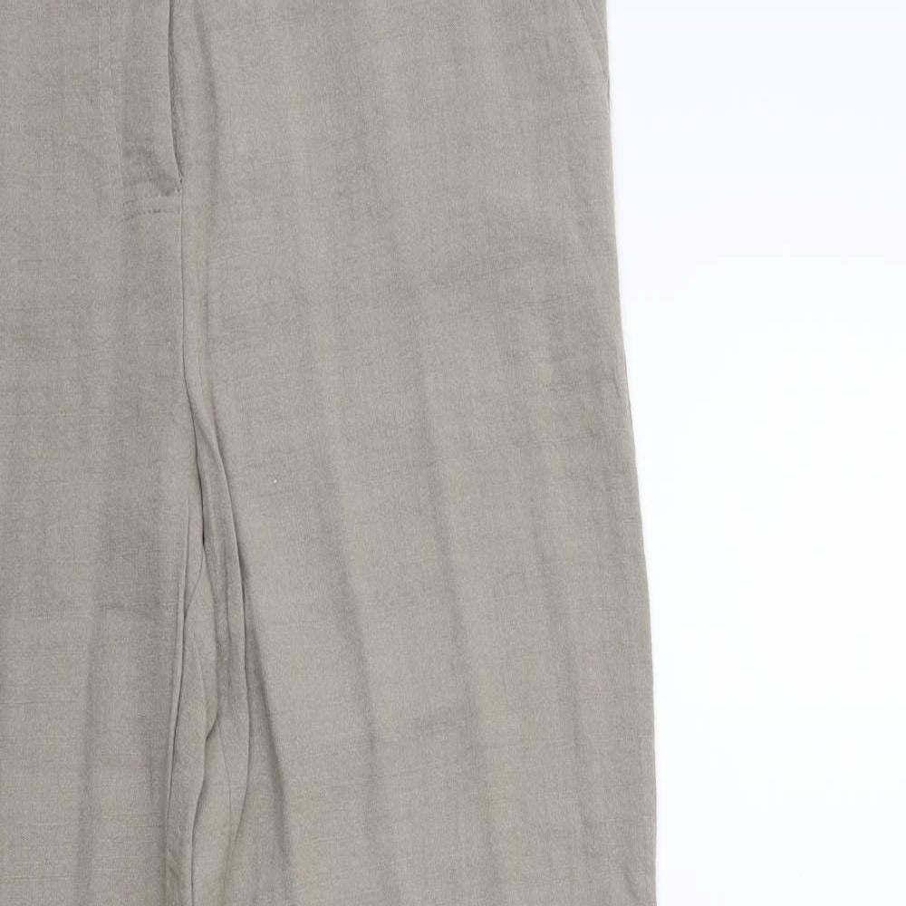 Viz a Viz Womens Grey   Trousers  Size 8 L29 in