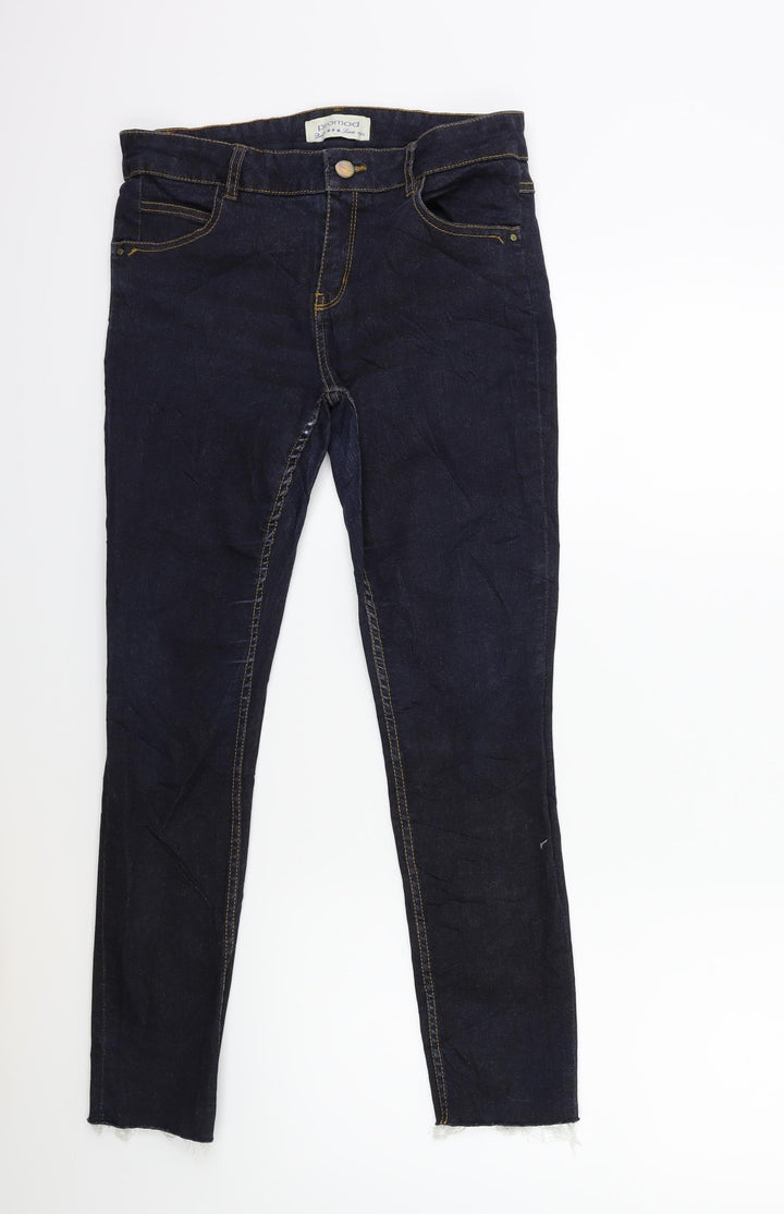Promod Womens Blue Denim Skinny Jeans Size 28 in L26 in