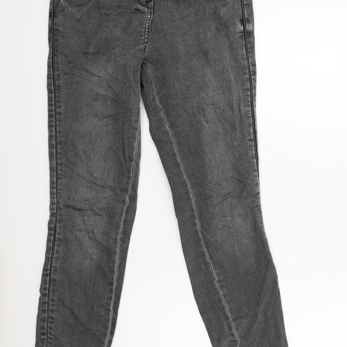 halle berry Womens Grey  Denim Skinny Jeans Size 10 L29 in