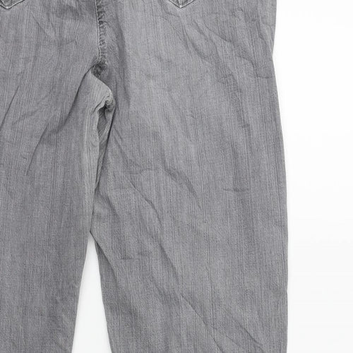 C&A Womens Grey  Denim Straight Jeans Size 20 L29 in