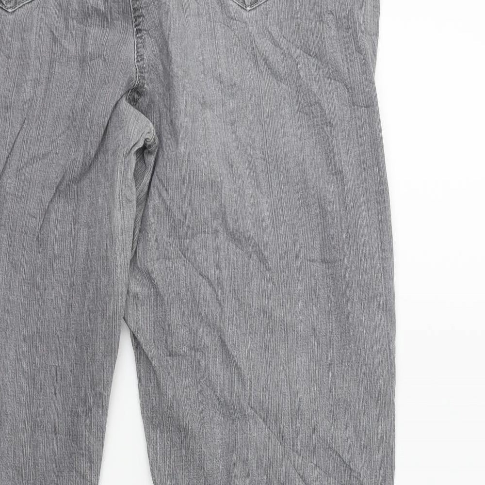 C&A Womens Grey  Denim Straight Jeans Size 20 L29 in
