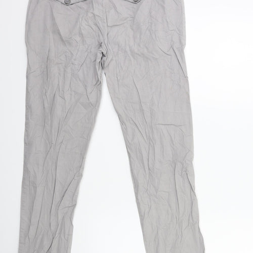 Sublevel Womens Grey   Trousers  Size XS L25 in
