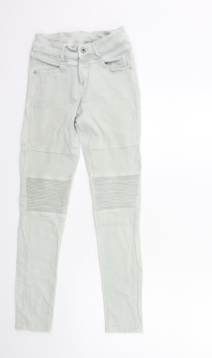 Preworn Womens Blue  Denim Skinny Jeans Size XS L27 in