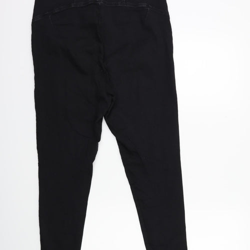 Preworn Womens Black  Denim Jegging Jeans Size 32 in L32 in