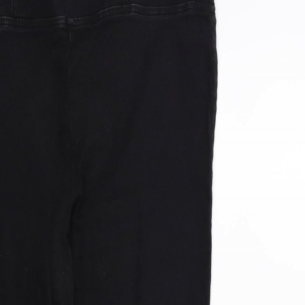 Preworn Womens Black  Denim Jegging Jeans Size 32 in L32 in