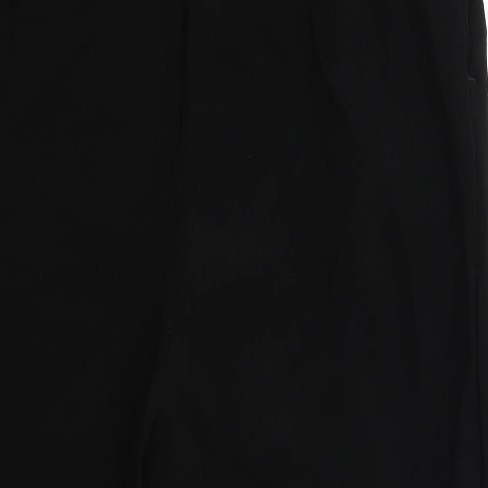 H&M Womens Black   Trousers  Size 8 L27 in