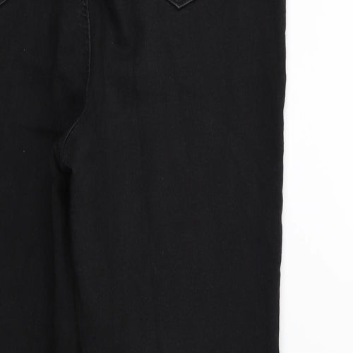 Papaya Womens Black  Denim Jegging Jeans Size 14 L27 in
