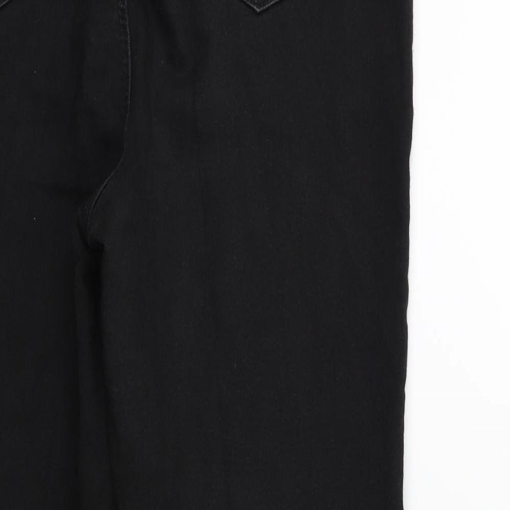 Papaya Womens Black  Denim Jegging Jeans Size 14 L27 in