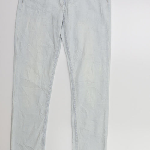 Cecilia Classics Womens Blue  Denim Skinny Jeans Size 10 L31 in