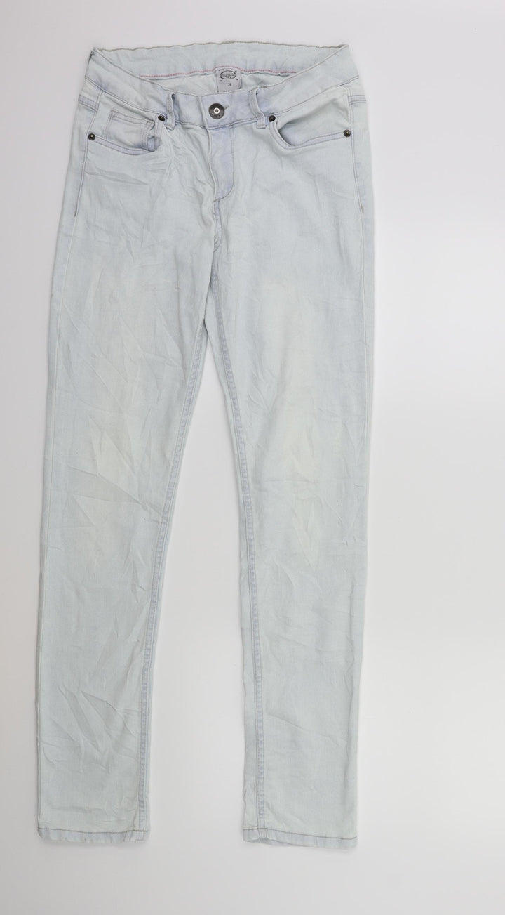 Cecilia Classics Womens Blue  Denim Skinny Jeans Size 10 L31 in