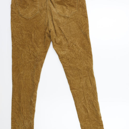 George Womens Brown  Corduroy Trousers  Size 14 L27 in