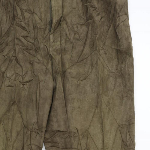 Preworn Mens Green  Corduroy Trousers  Size 34 in L29 in