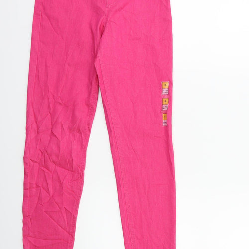 Marks and Spencer Womens Pink  Denim Jegging Jeans Size 6 L28 in